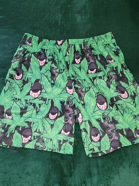 ETHIKA Stoney Leaf Basketball Mesh Shorts SEALED NWT